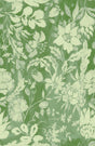 MindTheGap FLOWERY ORNAMENT Bud Green TRANSYLVANIAN ROOTS Wallpaper