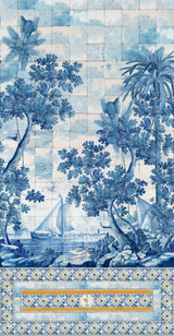 MindTheGap AZURE Mural SUNDANCE VILLA Wallpaper