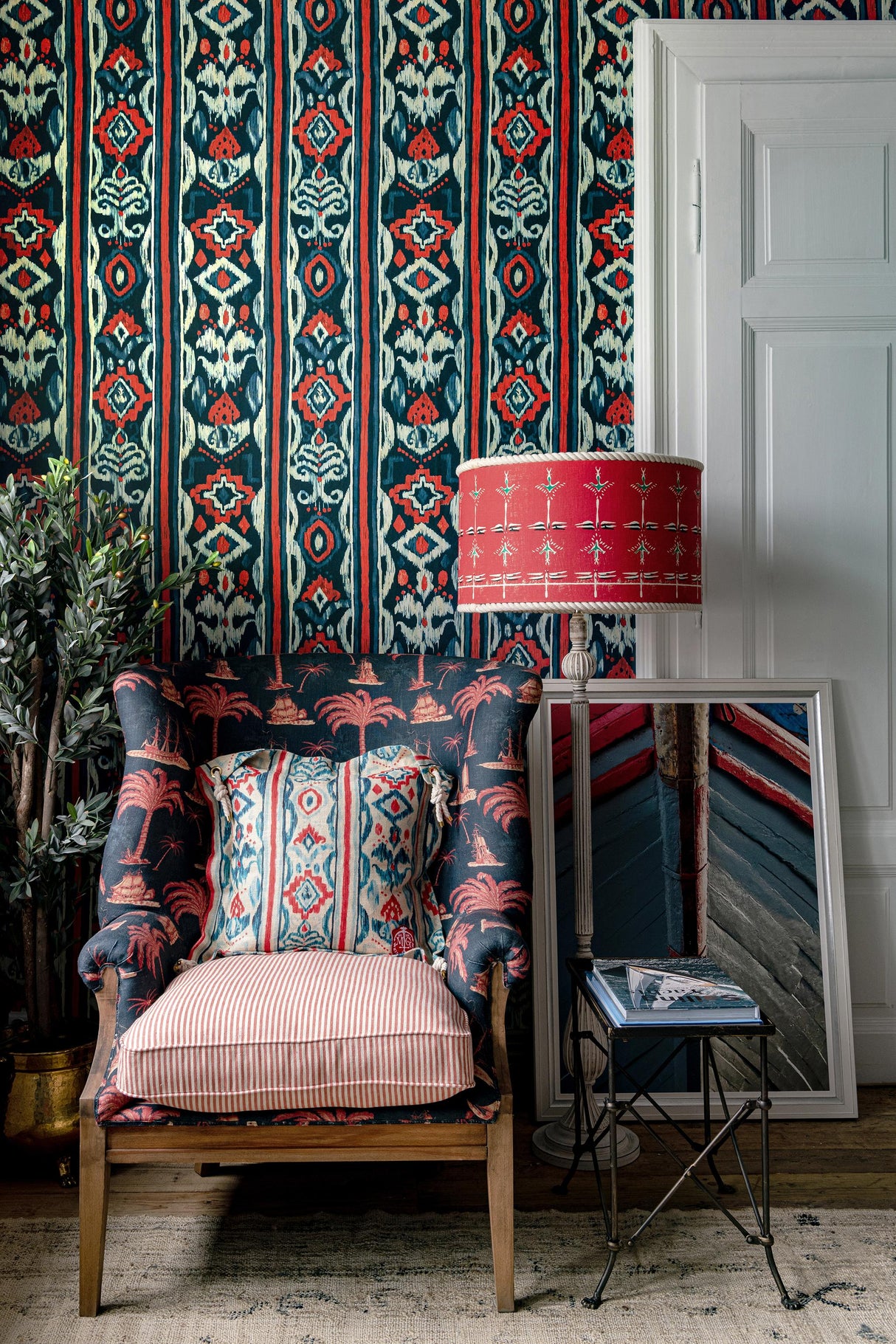 MindTheGap MEDITERRANEO Indigo SUNDANCE VILLA Wallpaper