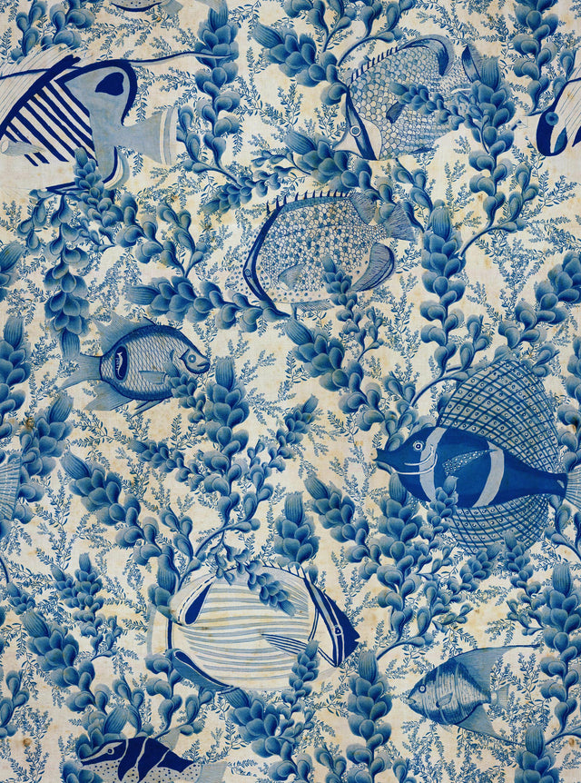 MindTheGap AQUARIUM Indigo SUNDANCE VILLA Wallpaper