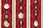 MindTheGap COQUILLAGE Samba Red SUNDANCE VILLA Wallpaper