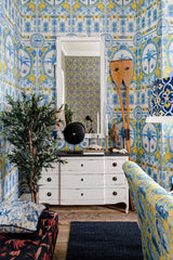 MindTheGap THE VILLA Mural Yellow SUNDANCE VILLA Wallpaper