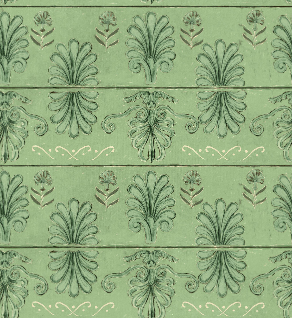 MindTheGap MYKONOS VILLA MOTIF Island Green SUNDANCE VILLA Wallpaper