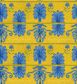 MindTheGap MYKONOS VILLA MOTIF Lemon SUNDANCE VILLA Wallpaper