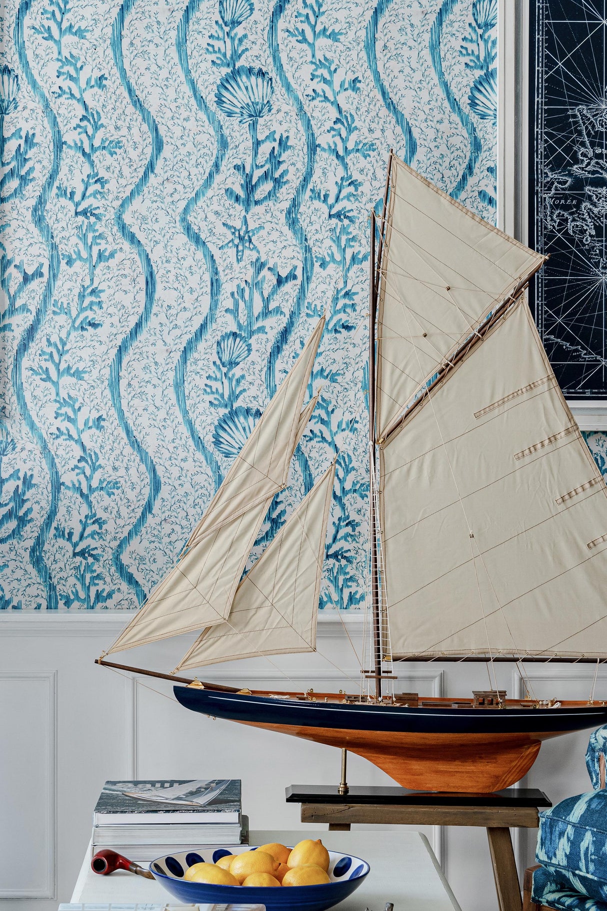 MindTheGap KORALION Aquamarine SUNDANCE VILLA Wallpaper