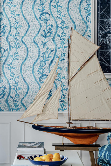 MindTheGap KORALION Aquamarine SUNDANCE VILLA Wallpaper