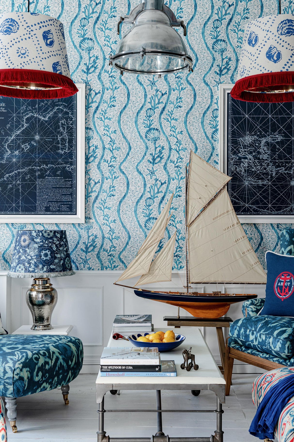 MindTheGap KORALION Aquamarine SUNDANCE VILLA Wallpaper