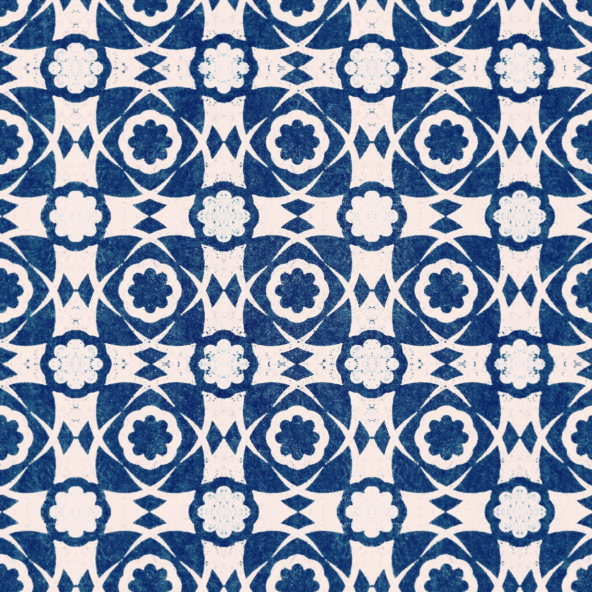 MindTheGap AEGEAN TILES Indigo SUNDANCE VILLA Wallpaper