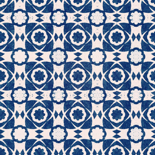 MindTheGap AEGEAN TILES Indigo SUNDANCE VILLA Wallpaper