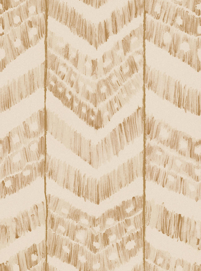 MindTheGap TURKISH IKAT Taupe SUNDANCE VILLA Wallpaper