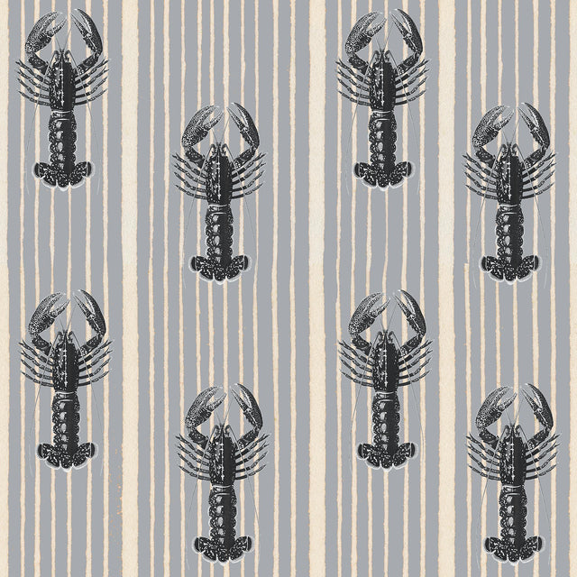 MindTheGap MEDITERRANEAN LOBSTERS Light Grey SUNDANCE VILLA Wallpaper