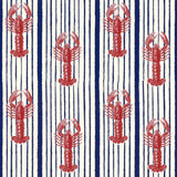 MindTheGap MEDITERRANEAN LOBSTERS White SUNDANCE VILLA Wallpaper