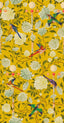 MindTheGap THE GARDEN OF IMMORTALITY Mustard Yellow Chinese Garden Wallpaper