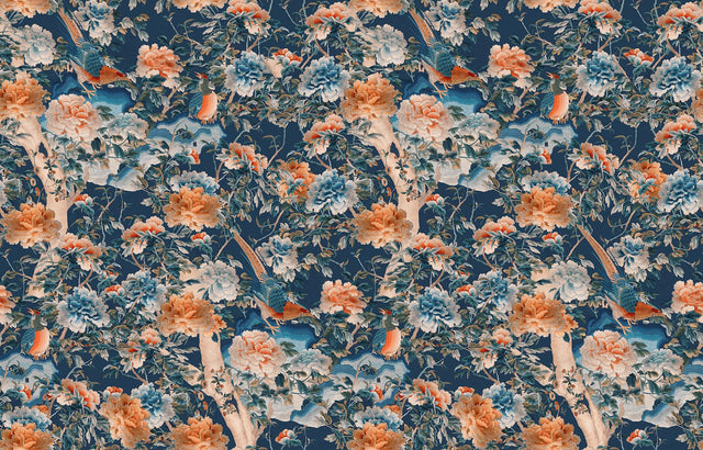 MindTheGap A MANCHURIAN NIGHT Chinese Garden Wallpaper
