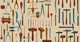 MindTheGap OLD TOOLS The Artist's House Wallpaper