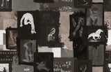 MindTheGap THE STUDIO Dark The Artist's House Wallpaper