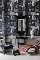 MindTheGap THE STUDIO Dark The Artist's House Wallpaper