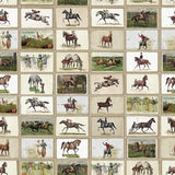 MindTheGap ENGLISH EQUESTRIAN STAMPS The Derby Wallpaper