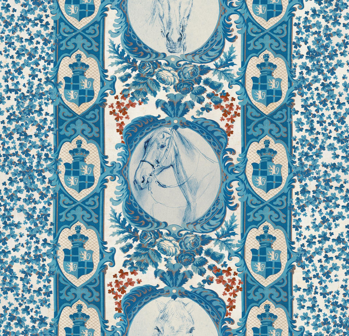 MindTheGap THE COMPETITION PANEL Blue The Derby Wallpaper