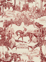 MindTheGap GRAND PRIX Smokey Red The Derby Wallpaper