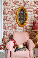 MindTheGap GRAND PRIX Smokey Red The Derby Wallpaper
