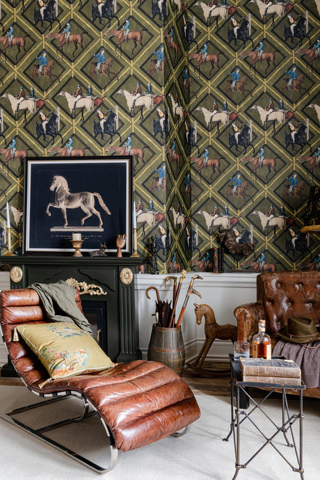 MindTheGap GYMKHANA Khaki The Derby Wallpaper