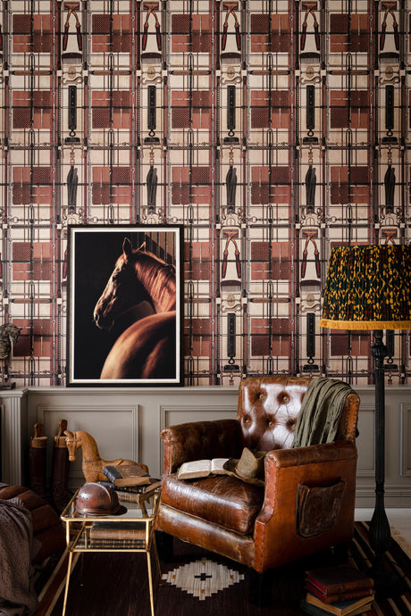 MindTheGap HARNESSMAKER'S ATELIER The Derby Wallpaper
