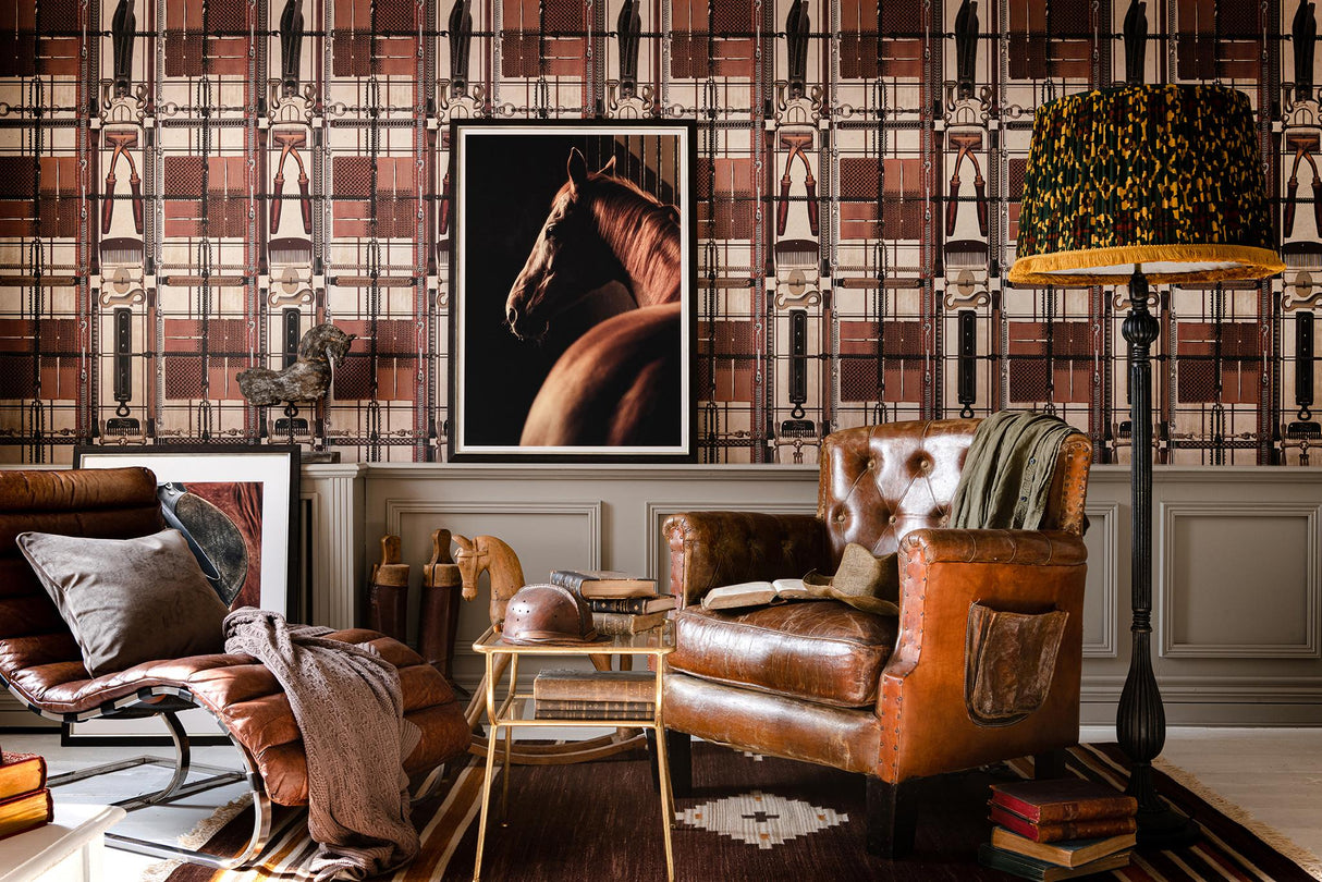 MindTheGap HARNESSMAKER'S ATELIER The Derby Wallpaper