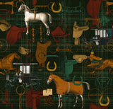 MindTheGap THE JOCKEY Multicoloured The Derby Wallpaper
