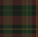 MindTheGap EQUESTRIAN PLAID Burgundy The Derby Wallpaper