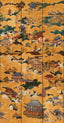 MindTheGap FLOATING WORLD Golden The Curator's Cabinet Wallpaper