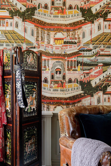 MindTheGap INDIAN PALACE The Curator's Cabinet Wallpaper
