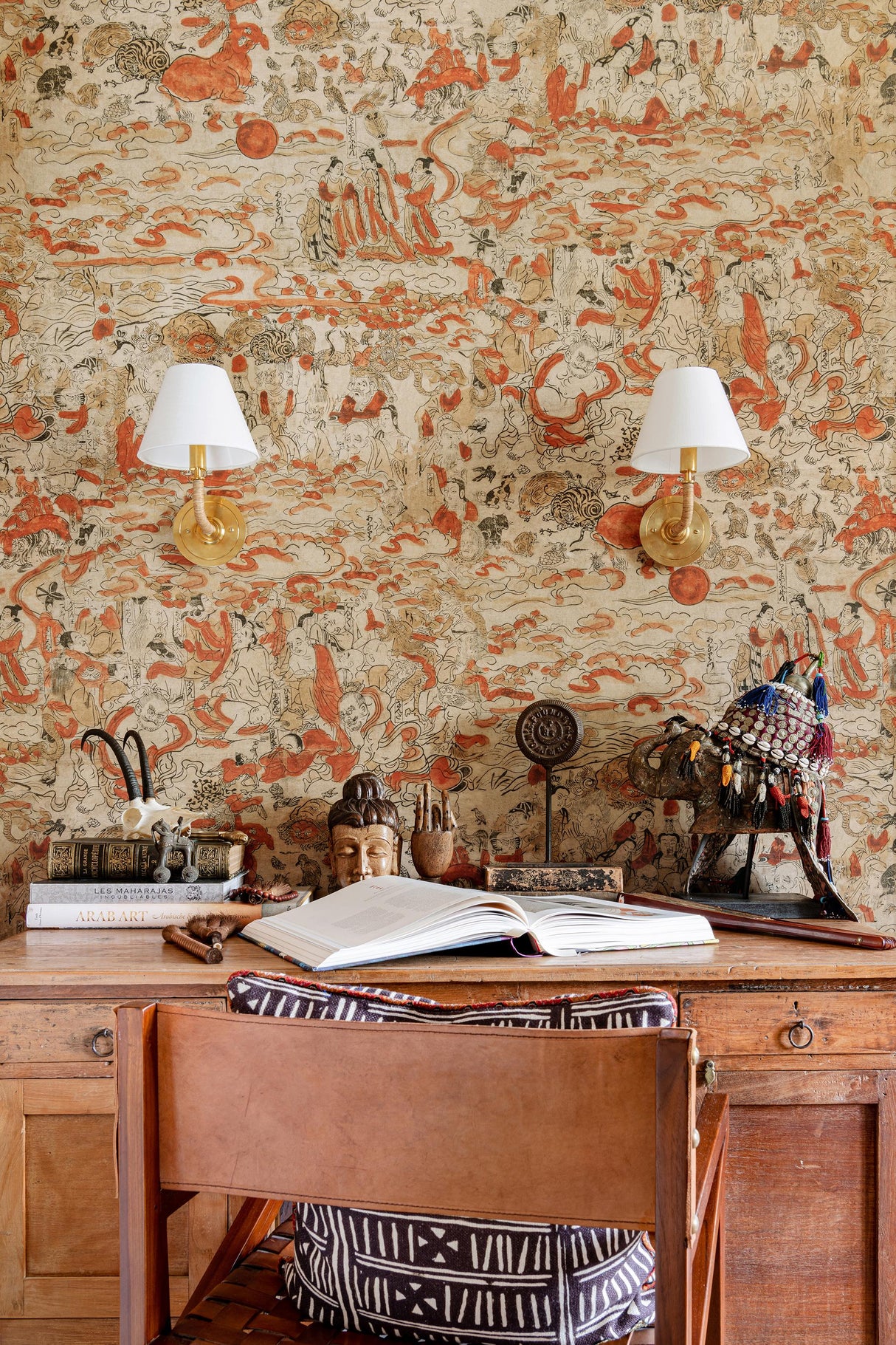 MindTheGap SPIRITURAL JOURNEY The Curator's Cabinet Wallpaper