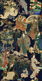MindTheGap SAMURAI AND GEISHA The Curator's Cabinet Wallpaper