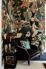 MindTheGap SAMURAI AND GEISHA The Curator's Cabinet Wallpaper