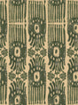 MindTheGap TRIBAL IKAT Myrtle The Curator's Cabinet Wallpaper
