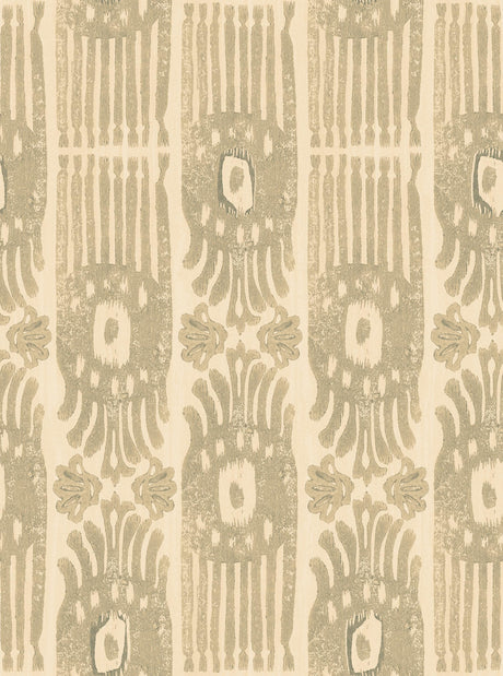 MindTheGap TRIBAL IKAT Angora The Curator's Cabinet Wallpaper
