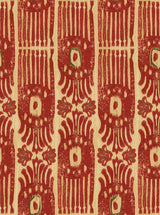 MindTheGap TRIBAL IKAT Lava Red The Curator's Cabinet Wallpaper