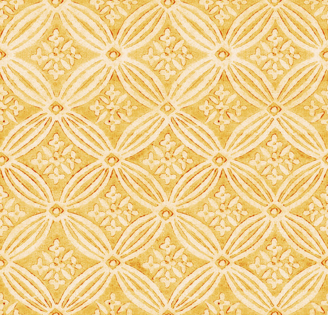 MindTheGap KALAMKARI Citrus The Curator's Cabinet Wallpaper