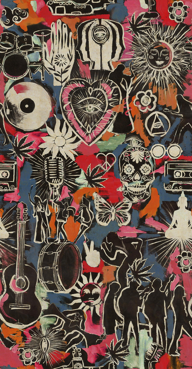 MindTheGap FESTIVAL MEMORIES Dark WOODSTOCK Wallpaper