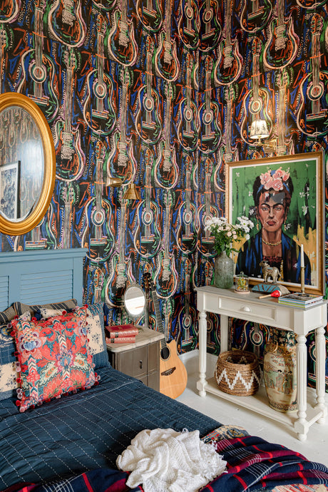 MindTheGap HARMONY Dark WOODSTOCK Wallpaper