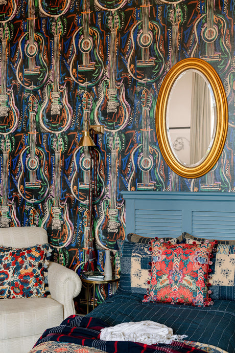 MindTheGap HARMONY Dark WOODSTOCK Wallpaper