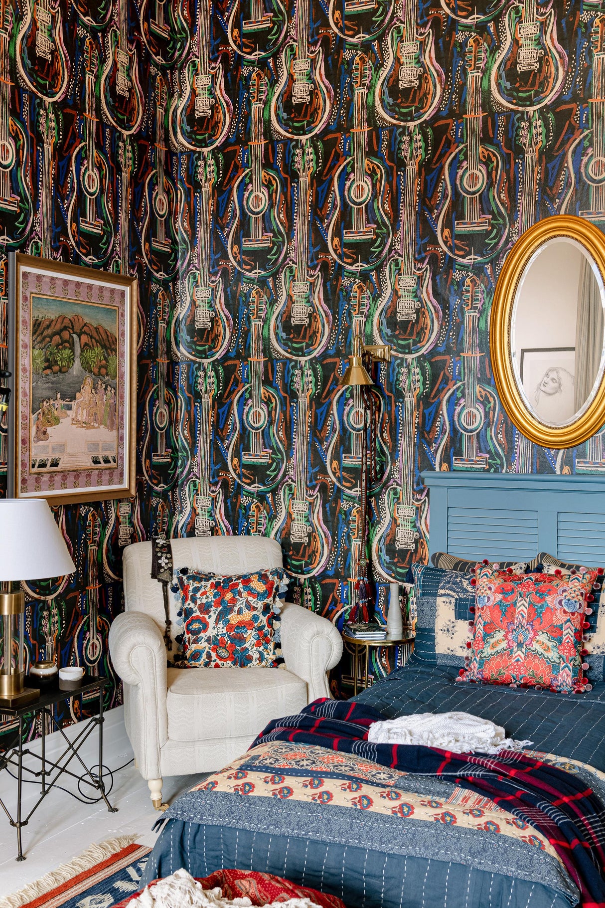 MindTheGap HARMONY Dark WOODSTOCK Wallpaper