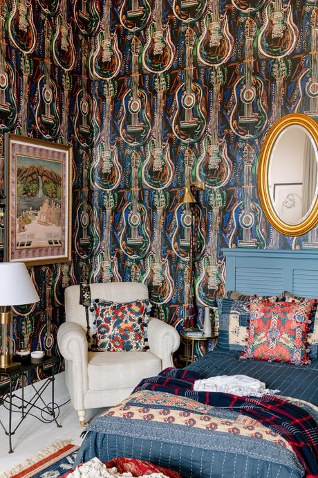 MindTheGap HARMONY Dark WOODSTOCK Wallpaper