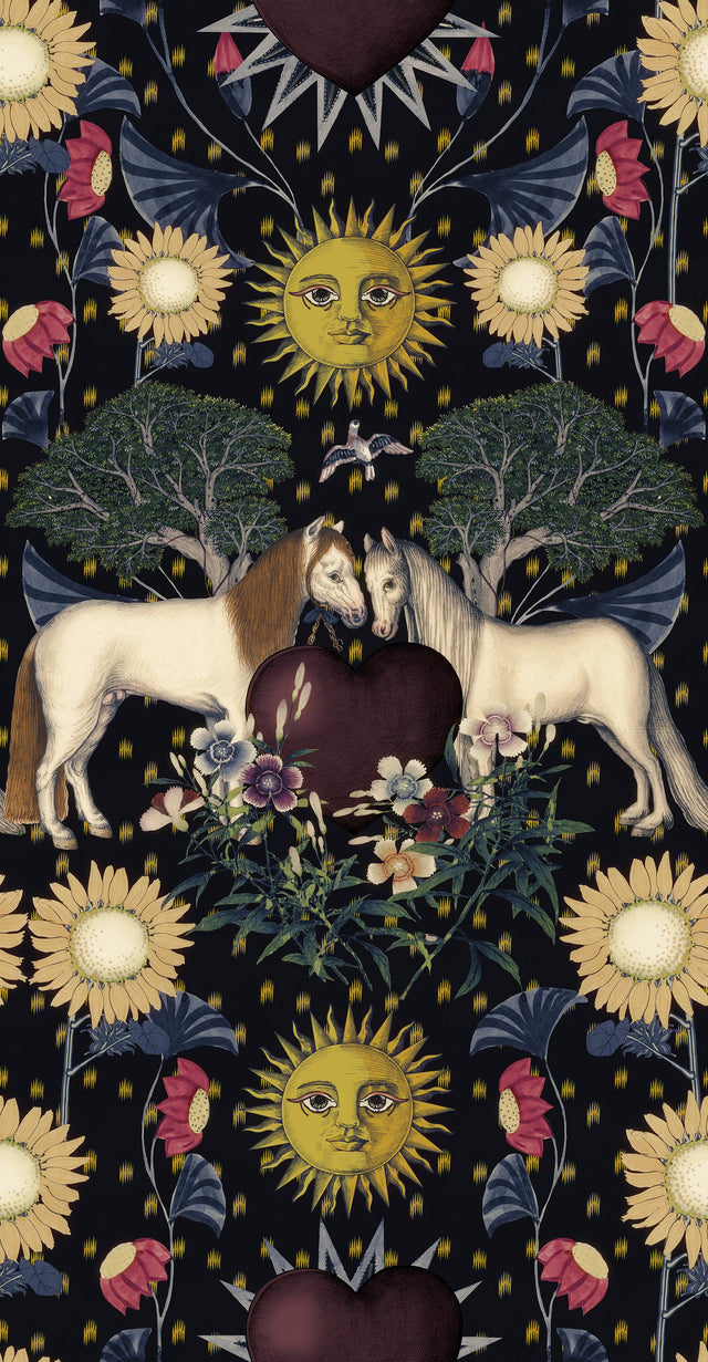 MindTheGap MIRAGE Dark WOODSTOCK Wallpaper