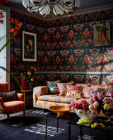 MindTheGap SUSIE Q Anthracite WOODSTOCK Wallpaper