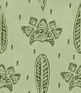 MindTheGap BETHEL BATIK Smoke Green WOODSTOCK Wallpaper
