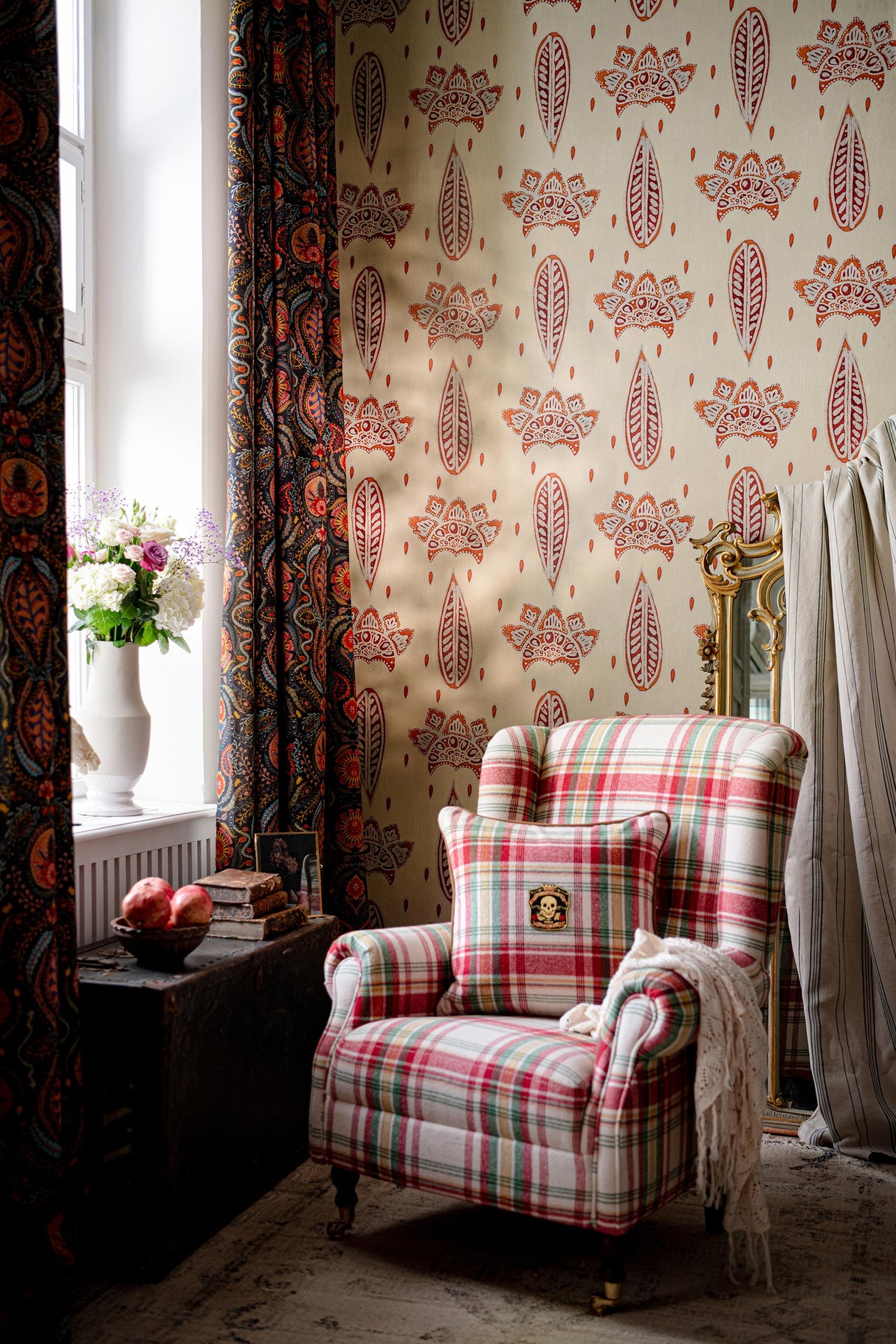 MindTheGap BETHEL BATIK WOODSTOCK Wallpaper