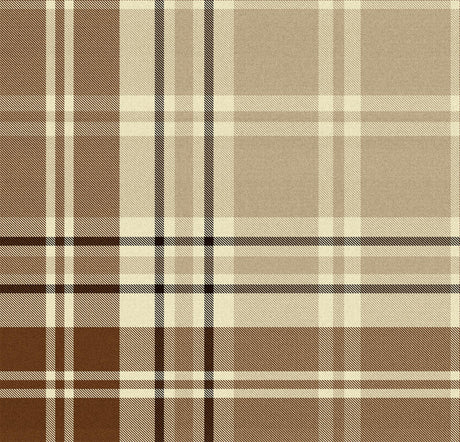 MindTheGap CHESTERFIELD PLAID Cappuccino WOODSTOCK Wallpaper
