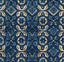 MindTheGap VARANASI Indigo WOODSTOCK Wallpaper